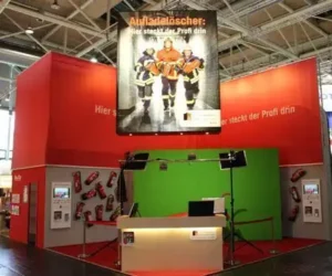 Fotoaktion für Messestand